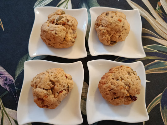 Biscuits pour vos apéros : olives, origan, parmesan et tomates séchées